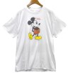 画像1: 80's【USA製】【ビンテージ】【ディズニー】【白】【ミッキーマウス】Ｔシャツ【サイズXL】  (1)