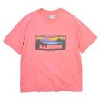 画像1: 80's【USA製】【ビンテージ】【L.L.Bean】LLビーン【hanes】ヘインズ【ピンク】L.L.Beanロゴ【Ｔシャツ】【サイズL】  (1)