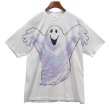 画像1: デッドストック 80's【USA製】【ビンテージ】ヘインズ【hanes】おばけ ゴースト 白【Ｔシャツ】【サイズXL】  (1)