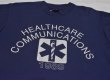 画像3: 90's【USA製】ビンテージ【スクリーンスターズ】 アスクレピオスの杖【health care communications】スターオブライフ 紺【Tシャツ】【サイズXL】  (3)