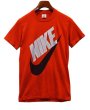 画像1: 90's USA製【ナイキ】【NIKE】【シルバーロゴ】赤【Ｔシャツ】【サイズL】  (1)