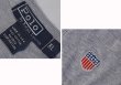 画像2: USA製【ラルフローレン】【POLO ralph lauren】グレー【鹿の子コットン】ポケットTシャツ【ボーイズXL】S程度  (2)