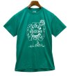 画像1: 【90's】USA製【ビンテージ】【Hanes】【IBR】ピクニック【緑】【Ｔシャツ】【サイズM】  (1)