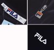 画像2: 【ビンテージ】フィラ【FILA】黒ｘ白ライン【ベロア地】【トラックジャージ】トラックジャケット【サイズＬ】  (2)