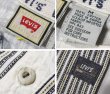 画像2: 【ビンテージ】【Levi's】【リーバイス】【ストライプ柄】【ヘンリーネックTシャツ】【サイズM】  (2)