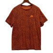 画像1: 【ナイキ】【NIKE】【ヒョウ柄】胸ロゴ【赤ピンクｘ黒】【Ｔシャツ】【サイズＬ】  (1)