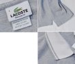 画像2: 【LACOSTE】【ラコステ】【グレー×白襟】【ポロシャツ】【サイズ４】  (2)