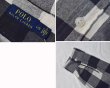 画像2:  【Ralph lauren】【ラルフローレン】【黒ｘ白】【チェック柄】【ネルシャツ】 【サイズＬ】   (2)