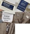 画像2: 【ラルフローレン】POLO RALPH LAUREN【茶ｘ白】ハウンドトゥース【チェック柄】【２タック】コットンスラックス【コットンパンツ】【30ｘ30】  (2)