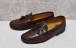 画像1: 【ITALY製】イタリー製【アレンエドモンズ】【Allen Edmonds】【URBINO】ブラウン【タッセルローファー】【９ １／２ EEE】【27.5cm程度】  (1)