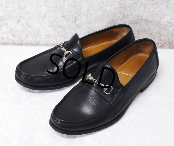 画像1: 【イタリー製】【アレンエドモンズ】【Allen Edmonds】【黒】【ビットローファー】【9 1/2EEE】【27.5cm程度】  (1)