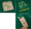 画像2: 程度良好!!【アイルランド製】ビンテージ【Celtic Wear】三つ葉のクローバー　若葉刺繍入り【緑】 Vネックセーター 【サイズ44】   (2)