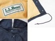 画像2: 80's【USA製】【L.L.Bean】LLビーン【紺】【コーチジャケット】【ジャケット】レディース古着【サイズM程度】  (2)