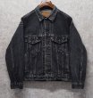 画像1: 【USA製】【ビンテージ】【リーバイス】【LEVI'S】【70507-4858】黒【Gジャン】デニムジャケット【サイズM】  (1)