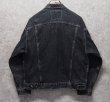 画像3: 【USA製】【ビンテージ】【リーバイス】【LEVI'S】【70507-4858】黒【Gジャン】デニムジャケット【サイズM】  (3)