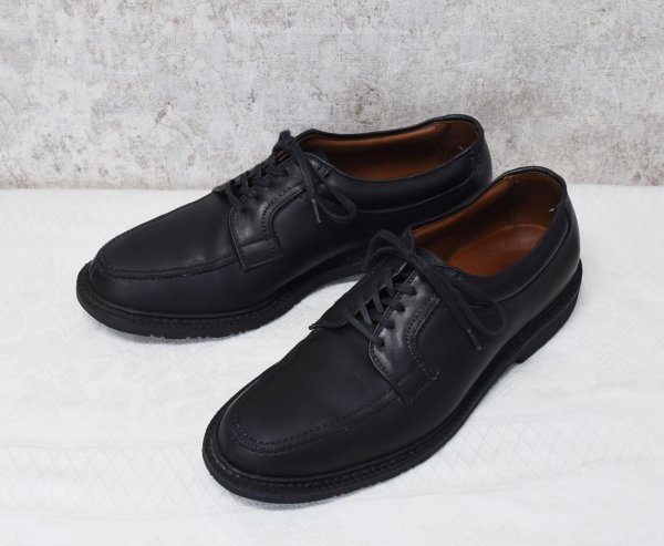 画像1: 【USA製】【アレンエドモンズ】【Allen Edmonds】【Wilbert】黒 ブラック【Uチップ】【8 1/2D】【26.5cm程度】  (1)