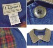 画像2: 【LLBean】【LLビーン】デニム【ハンティングジャケット】【コットンジャケット 】裏地付き【サイズＬ】  (2)