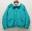 画像1: 90's【USA製】ビンテージ【パタゴニア】patagonia 【雪無しタグ】 ターコイズ【ソフトシェルキャプリーン】レディース古着 28169【サイズW-M】  (1)