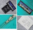 画像2: 90's【USA製】ビンテージ【パタゴニア】patagonia 【雪無しタグ】 ターコイズ【ソフトシェルキャプリーン】レディース古着 28169【サイズW-M】  (2)