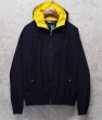 画像1: 【ビンテージ】RALPH LAUREN【ラルフローレン】【紺ｘ黄色】フルジップ【コットンパーカー】【サイズL】  (1)