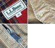 画像2: 70’ｓ~【ビンテージ】L.L.Bean【ＬＬビーン】【ライトｘ赤チェック裏地付き】【コーデュロイブルゾン】【US40】  (2)