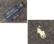 画像2: 【ラルフローレン】POLO RALPH LAUREN【ESTATE RIB】【チャコール】【無地】【ハーフジップ】【コットンセーター】【サイズM】   (2)