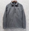 画像1: 【ノースフェイス】【the north face】【グレー】【ハーフジップフリースジャケット】【サイズM】  (1)