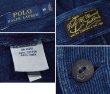 画像2: 【ラルフローレン】【POLO RALPH LAUREN】【インディゴ】コットンリネン【ショールカラー】カーディガン【サイズM】  (2)