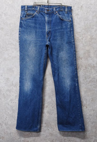 画像1: 90's~【ビンテージ】【USA製】【LEVI'S】【リーバイス５１７】ブーツカット【デニムパンツ】【517】【36Ｘ32】  (1)