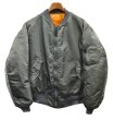 画像1: USA製【ALPHA INDUSTRIES】アルファ製【MA-1】【サイズXL】   (1)