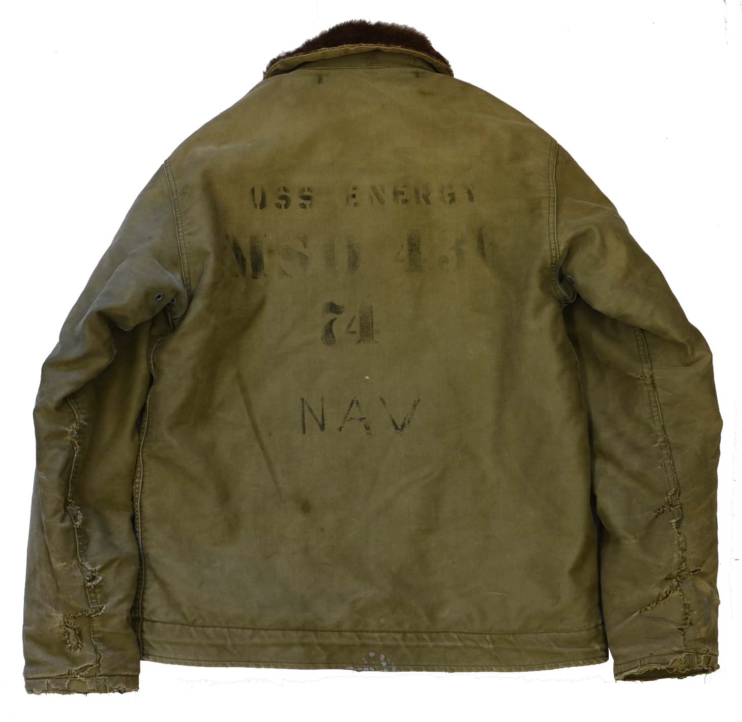 実物1940's U.S.NAVY N-1 デッキジャケット 40 ステンシル46000で購入 ...