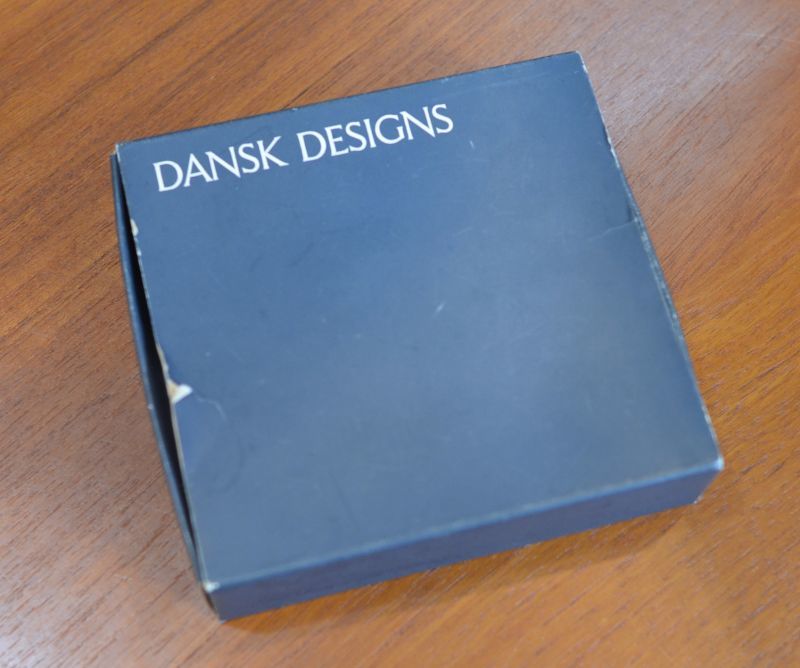 箱付きビンテージ　デンマーク製【DANSK】【ダンスク】キャンドルホルダー