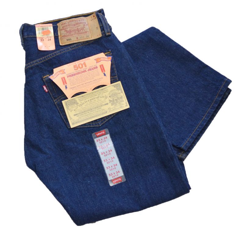 デッドストック フラッシャー付!! 33×32 リーバイス Levi's 501