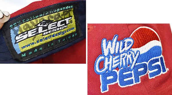 80's【ビンテージ】【PEPSI】【ペプシ】【WILD CHERRY】【赤】【ベース 