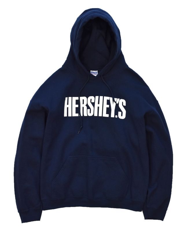 紺】【HERSHEY'S】【ハーシーズ】【スウェットパーカー】【サイズＬ