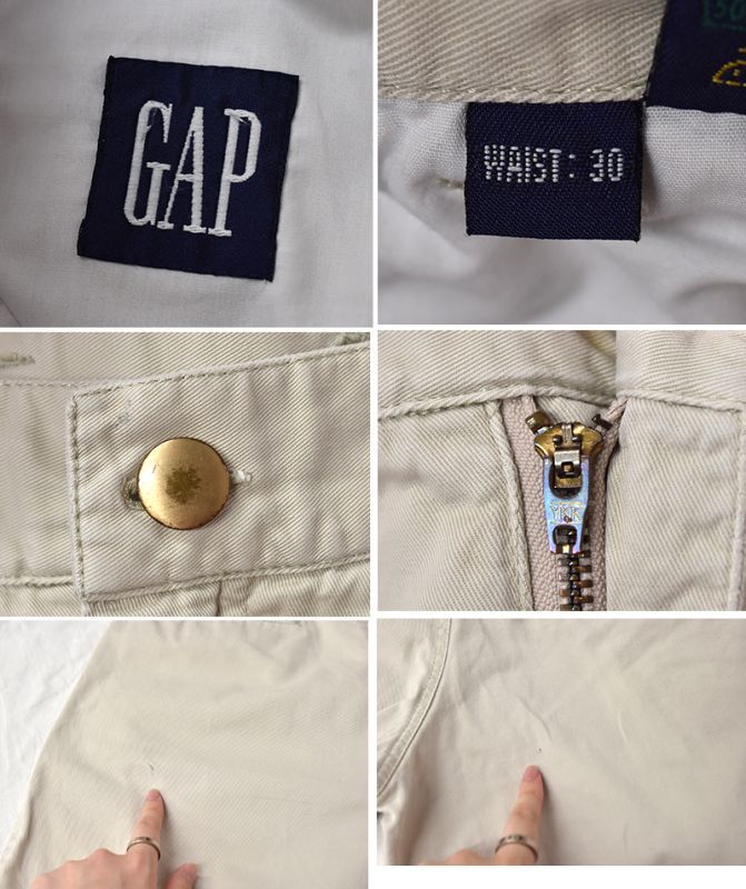 ビンテージ】【オールドギャップ】【GAP】ギャップ 【オフホワイト