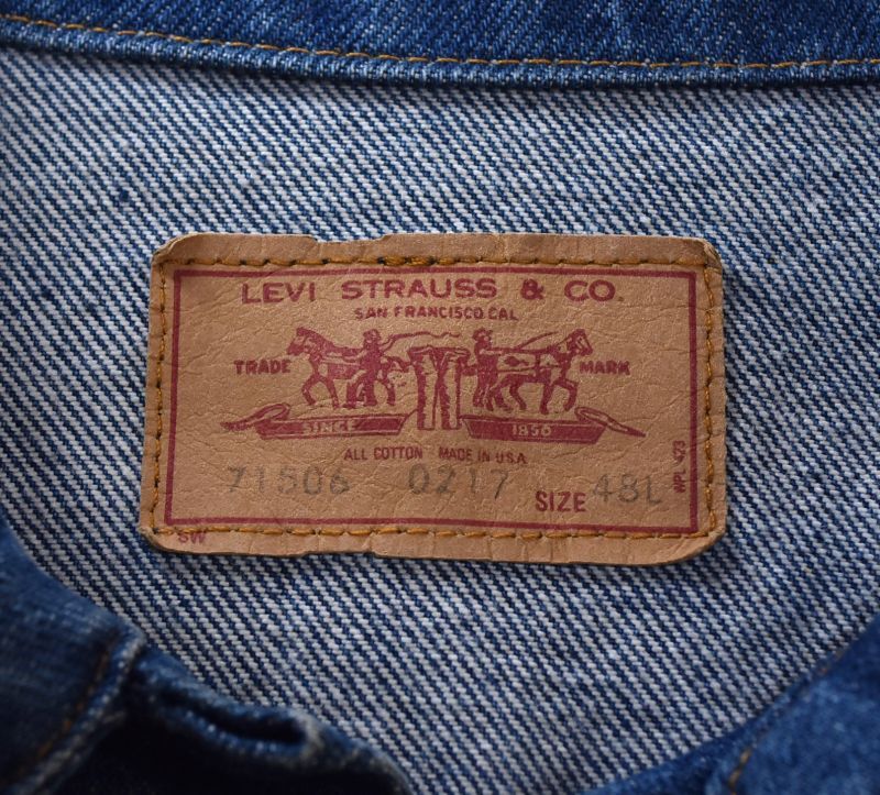 USA製】【ビンテージ】【リーバイス】【LEVIS】【71506-0217】【G