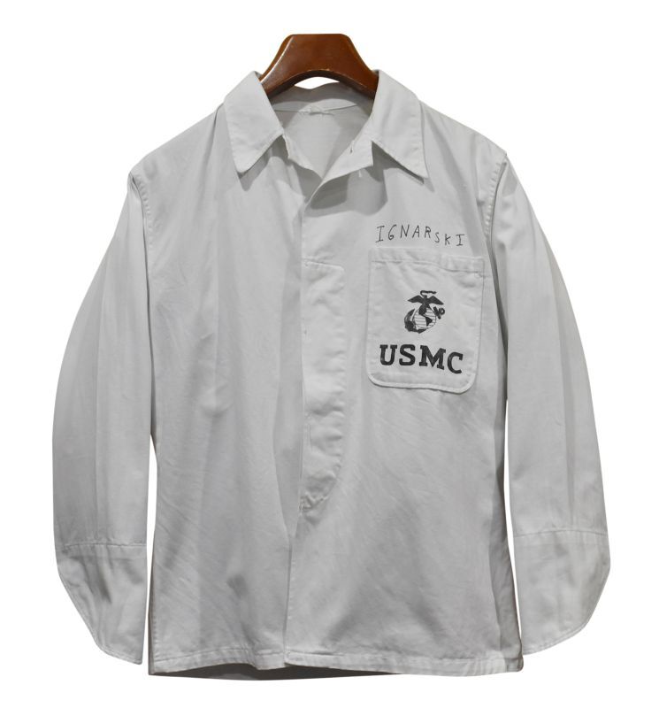 40s USMC 米軍　フードハンドラー　ジャケット　シャツ　ヴィンテージノースフェイス